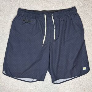 Vuori Charcoal and Light Gray Shorts